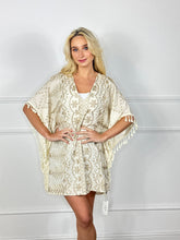 Load image into Gallery viewer, Ebony Embroidered Kaftan