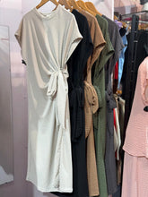 Load image into Gallery viewer, Yioula Tye Side Midi Dress (Curve Range)