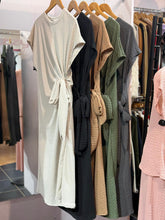 Load image into Gallery viewer, Yioula Tye Side Midi Dress (Curve Range)