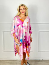 Load image into Gallery viewer, Border Chiffon Kaftan
