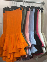 Load image into Gallery viewer, Luna Cheesecloth Frill Playsuit