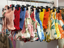 Load image into Gallery viewer, Mary Rosette Puff Ball Skirt Suit