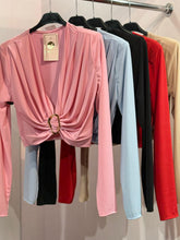 Load image into Gallery viewer, Grace Buckle Crop Top