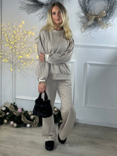 Load image into Gallery viewer, Penelope Pleat Sleeve Suit

