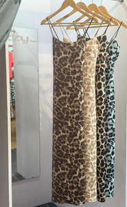Kate Leopard Midi Dress