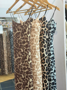 Kate Leopard Midi Dress