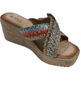 Load image into Gallery viewer, Gem Buckle Wedge
