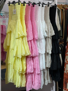 Flossie Layered Midi Dress