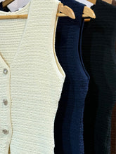 Load image into Gallery viewer, Laurel 3 Gold Button Waistcoat

