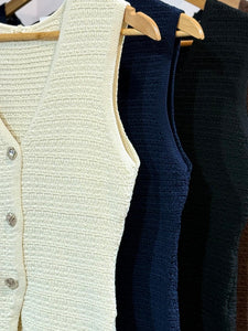 Laurel 3 Gold Button Waistcoat