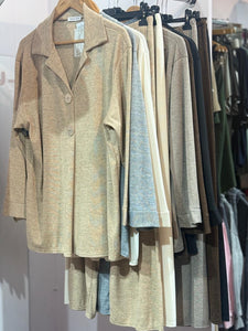 Lisa Gold Button Suit