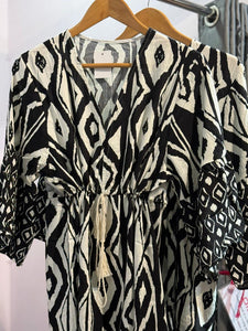 Skia ~ Aztec Print Kaftan