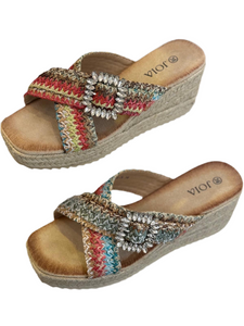 Gem Buckle Wedge