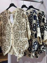 Load image into Gallery viewer, Grady Crochet Cardi
