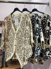 Load image into Gallery viewer, Grady Crochet Cardi
