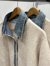 Load image into Gallery viewer, Denim Trim Jumper

