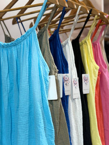 Charlie Cheesecloth Slip Dress