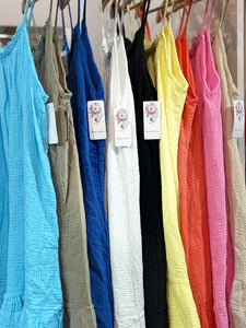 Charlie Cheesecloth Slip Dress