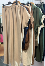 Load image into Gallery viewer, Summer Tye Front Shirt Suit
