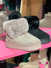 Load image into Gallery viewer, Bow Back Fur Trim Boot
