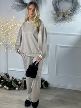 Load image into Gallery viewer, Penelope Pleat Sleeve Suit
