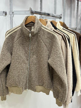 Load image into Gallery viewer, Adia Stripe Zip Jacket
