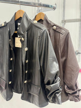 Load image into Gallery viewer, Meg Pu Military Rouche Sleeve Jacket
