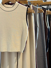 Load image into Gallery viewer, Sadie Crop Contrast Suit
