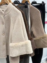 Load image into Gallery viewer, Bessie Faux Fur Trim Jacket
