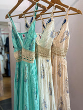 Load image into Gallery viewer, Talia Paisley Lurex Lines Maxi
