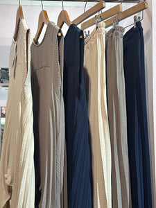 Pammy Pleat Hi Lo Suit