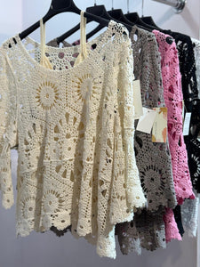 Dorothy Anne Crochet Top