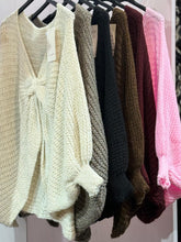 Load image into Gallery viewer, Open Bow Jumper
