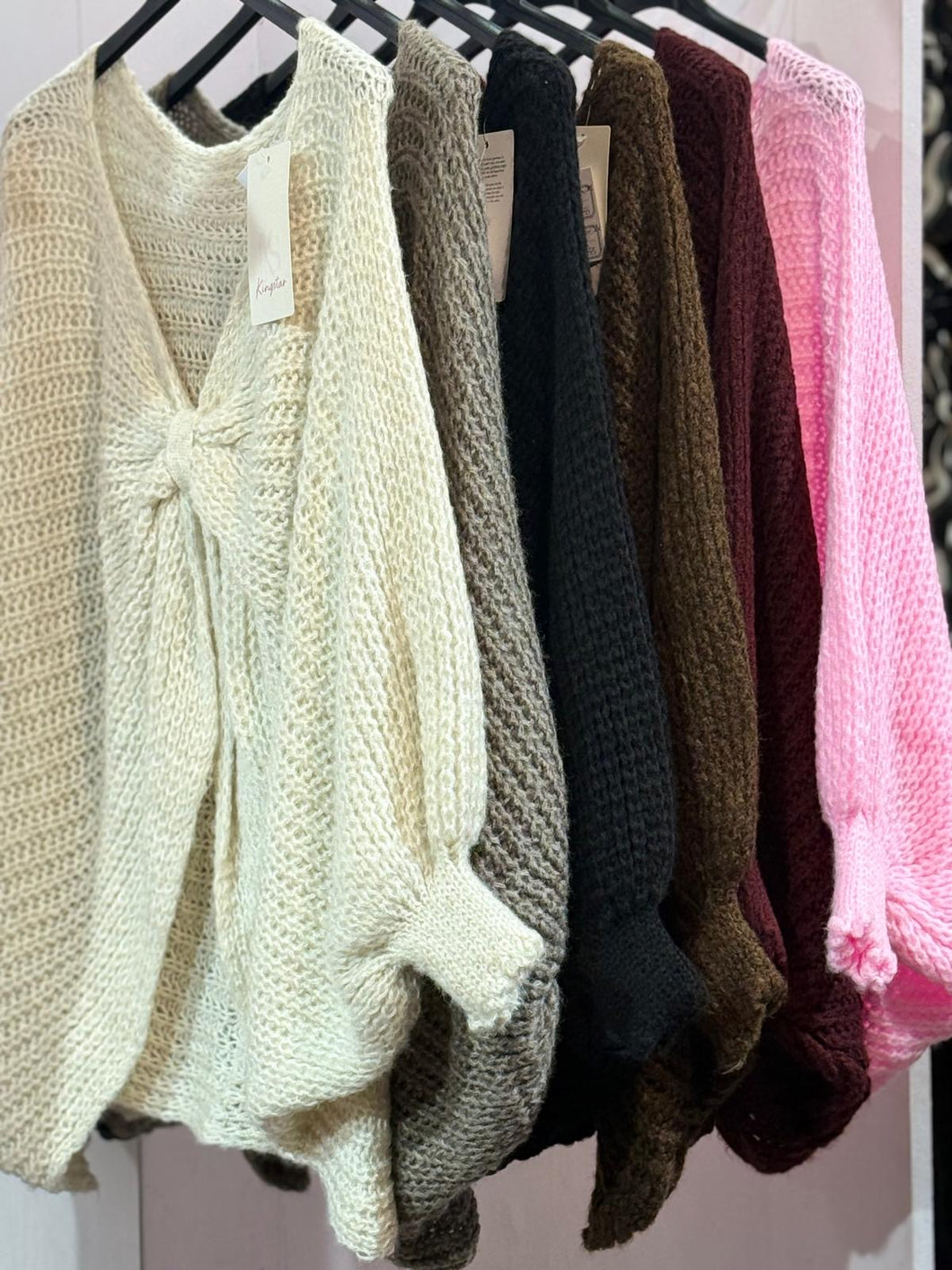 Open Bow Jumper