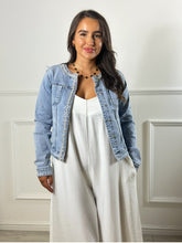 Load image into Gallery viewer, Jadie Diamante Trim Jacket
