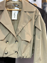 Load image into Gallery viewer, Crop Trench Jacket
