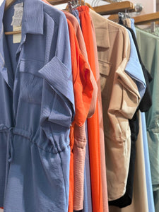 Safari Drawstring Suit