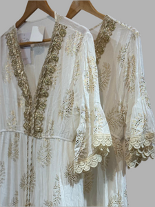 Sherrie Gold Detail Dress