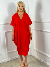 Load image into Gallery viewer, Jani Plain V Neck Dress
