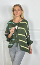 Load image into Gallery viewer, Rosie ~ Stripe Bow Cardi
