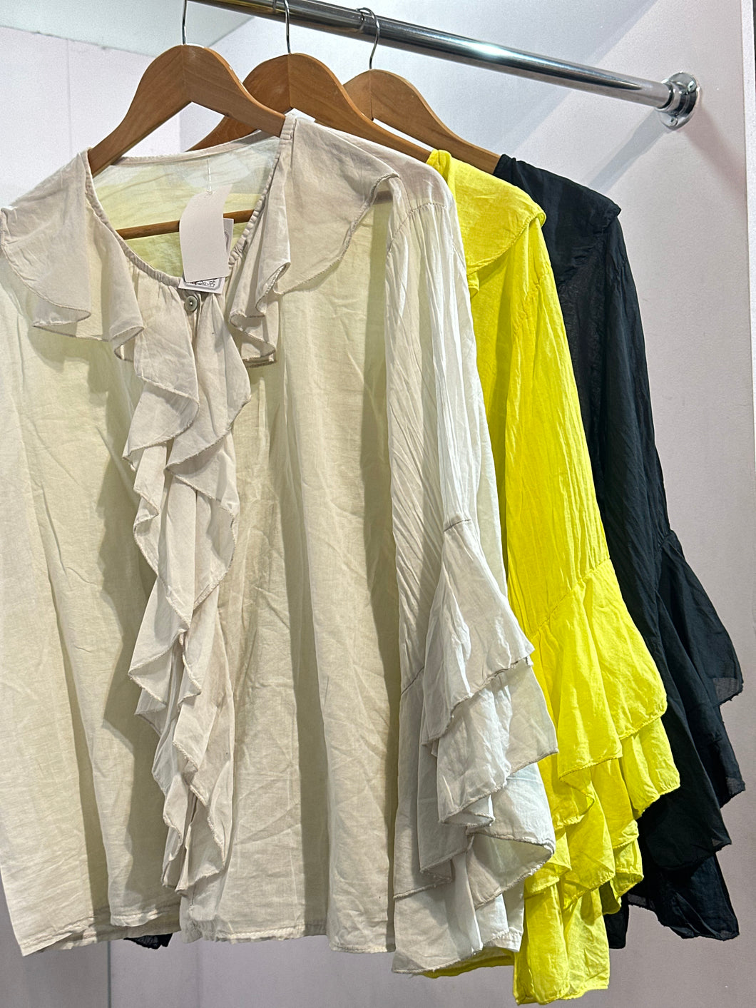 Abbie Frill Front Tunic