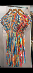 Kelly Candy Stripe Dress