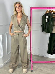 City ~ Plain Trouser Suit