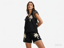 Load image into Gallery viewer, Palms Frill Short Set
