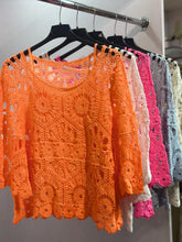 Load image into Gallery viewer, Dorothy Anne Crochet Top
