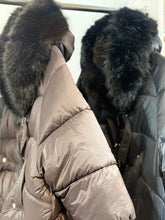 Load image into Gallery viewer, Sheena Faux Fur Bubble Jacket
