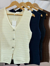 Load image into Gallery viewer, Laurel 3 Gold Button Waistcoat
