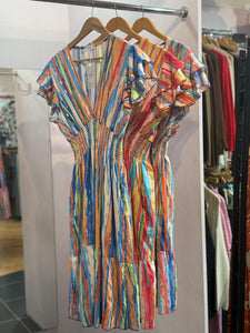 Kelly Candy Stripe Dress