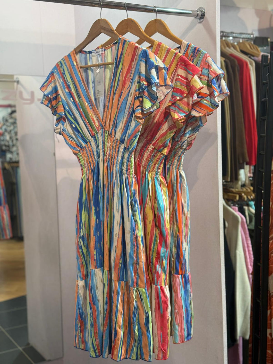 Kelly Candy Stripe Dress