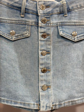 Load image into Gallery viewer, Shelby Denim Button Skort
